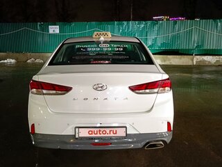 2018 Hyundai Sonata VII (LF) Рестайлинг, белый, 1290000 рублей, вид 5