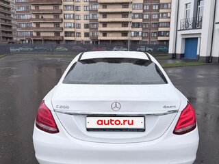 2016 Mercedes-Benz C-Класс 200 IV (W205), белый, 1930000 рублей, вид 4