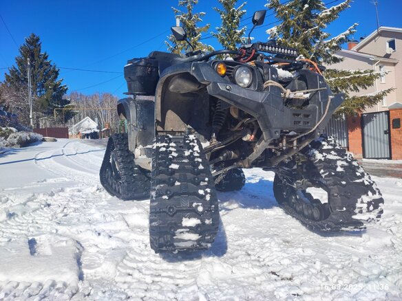 2014 Stels ATV-600YL Леопард, чёрный, 400000 рублей - вид 6