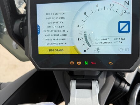 2019 KTM 1290 Super Adventure S, серебристый, 1620000 рублей, вид 4