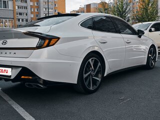 2020 Hyundai Sonata VIII (DN8), белый, 3300000 рублей, вид 4