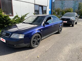 1997 Audi A6 II (C5), синий, 450000 рублей, вид 2