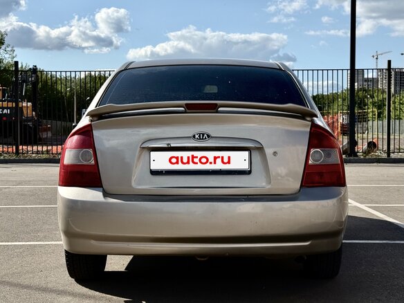 2005 Kia Cerato I, бежевый, 208999 рублей - вид 6