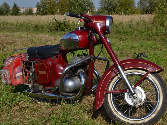 1969 Jawa 350/360, красный, 469000 рублей - вид 6