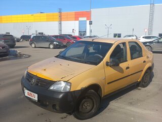 2009 Renault Logan I, жёлтый, 250000 рублей, вид 5