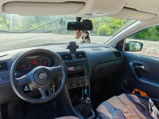 2013 Volkswagen Polo V, синий, 470000 рублей, вид 5