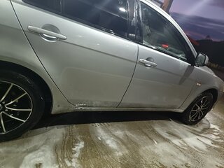 2007 Mitsubishi Lancer X, серебристый, 490000 рублей, вид 5