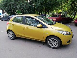 2008 Mazda 2 II (DE), золотистый, 930000 рублей, вид 3