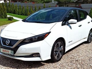 2018 Nissan Leaf II (ZE1), белый, 1250000 рублей, вид 2