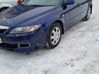 2006 Mazda 6 I (GG) Рестайлинг, синий, 590000 рублей, вид 2