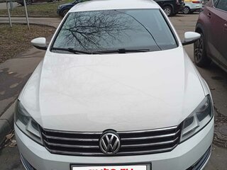 2014 Volkswagen Passat B7, белый, 1230000 рублей, вид 2