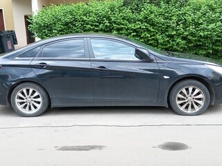 2011 Hyundai Sonata VI (YF), чёрный, 750000 рублей, вид 2