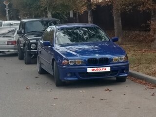 1998 BMW 5 серии 520i IV (E39), синий, 650000 рублей, вид 1