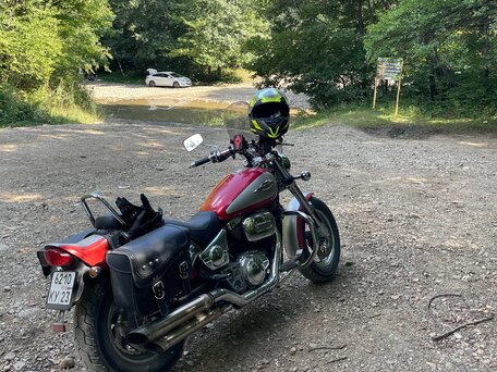 1998 Suzuki Desperado VZ800, красный, 500000 рублей, вид 3