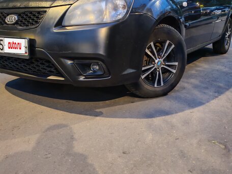 2010 Kia Rio II Рестайлинг, чёрный, 470000 рублей, вид 3