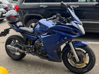 2009 Yamaha XJ6 (FZ6R), синий, 550000 рублей, вид 2