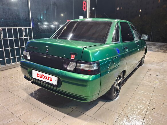 2000 Lada (ВАЗ) 2110, зелёный, 130000 рублей - вид 11