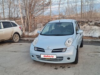 2006 Nissan Micra III (K12), голубой, 410000 рублей, вид 2