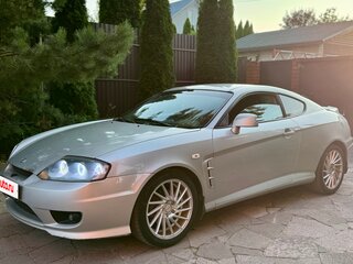 2006 Hyundai Coupe II (GK), серебристый, 670000 рублей, вид 4