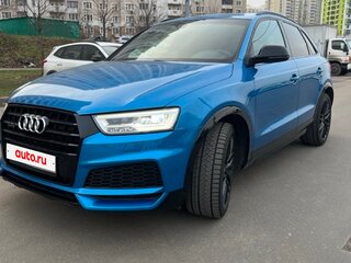 2017 Audi Q3 I (8U) Рестайлинг, голубой, 2900000 рублей, вид 2