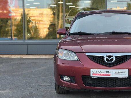 2008 Mazda 3 I (BK) Рестайлинг, красный, 419000 рублей, вид 4