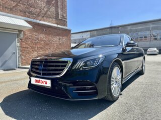 2015 Mercedes-Benz S-Класс 500 VI (W222, C217), чёрный, 3350000 рублей, вид 1