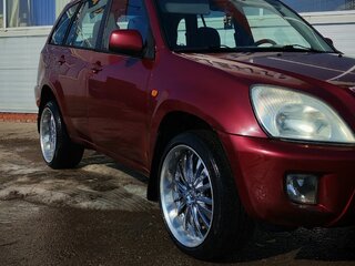 2007 Chery Tiggo (T11) I, красный, 350000 рублей, вид 1