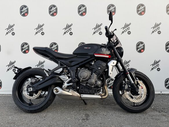 2021 Triumph Trident 660, чёрный, 780000 рублей