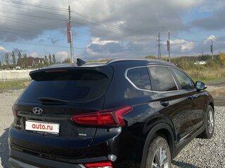 2020 Hyundai Santa Fe IV, чёрный, 3250000 рублей, вид 2