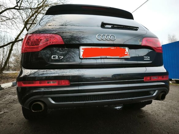 2012 Audi Q7 8-speed I (4L) Рестайлинг, чёрный, 2500000 рублей - вид 8