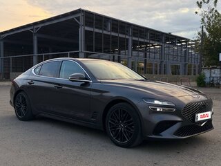 2021 Genesis G70 I Рестайлинг, серый, 3400000 рублей, вид 3