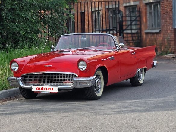 1957 Ford Thunderbird I, красный - вид 2