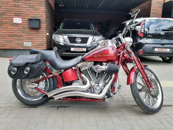 2007 Harley-Davidson CVO, красный - вид 7
