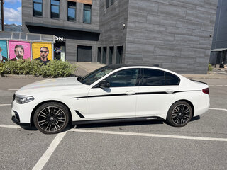 2019 BMW 5 серии 520i VII (G30/G31/G38), белый, 3350000 рублей, вид 5