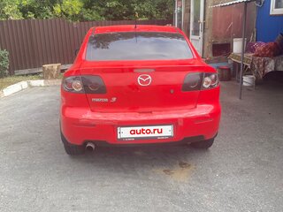 2006 Mazda 3 I (BK) Рестайлинг, красный, 380000 рублей, вид 3