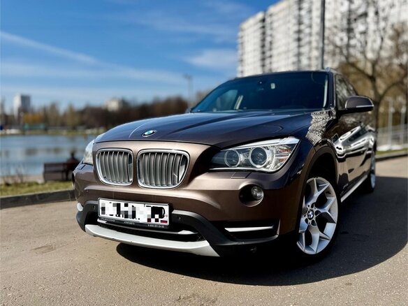 2012 BMW X1 20i I (E84) Рестайлинг, коричневый, 1350000 рублей