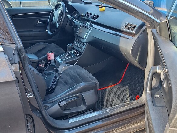 2012 Volkswagen Passat CC I, серый, 1600000 рублей - вид 7