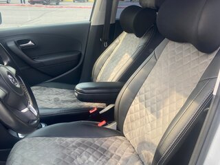 2015 Volkswagen Polo V, белый, 925000 рублей, вид 5