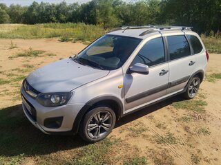 2015 Lada (ВАЗ) Kalina Cross II, серебристый, 365000 рублей, вид 1