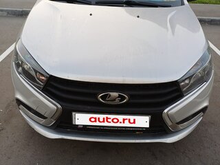 2018 Lada (ВАЗ) Vesta I, серебристый, 850000 рублей, вид 1