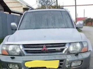 2001 Mitsubishi Pajero III, серебристый, 450000 рублей, вид 1