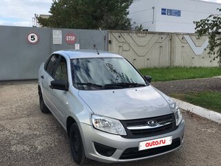 2017 Lada (ВАЗ) Granta I, серебристый, 590000 рублей, вид 5