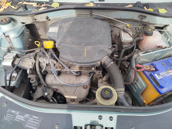 2007 Renault Logan I, зелёный, 320000 рублей - вид 22