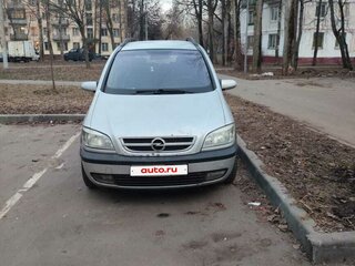 2004 Opel Zafira A Рестайлинг, серебристый, 450000 рублей, вид 2