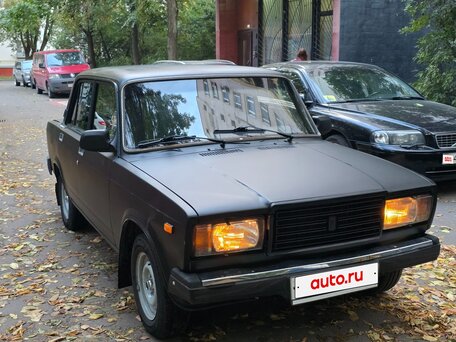 2005 Lada (ВАЗ) 2107, чёрный, 150000 рублей, вид 1