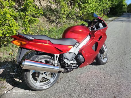 1998 Honda VFR 800, красный, 510000 рублей, вид 2