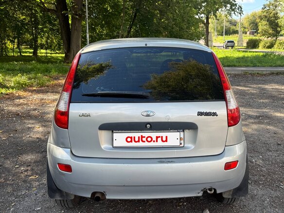2008 Lada (ВАЗ) Kalina I, серебристый, 180000 рублей - вид 4