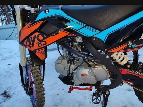 2020 Kayo Evolution YX125EM, синий, 75000 рублей, вид 4