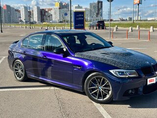 2005 BMW 3 серии 330i V (E90/E91/E92/E93), синий, 1590000 рублей, вид 4