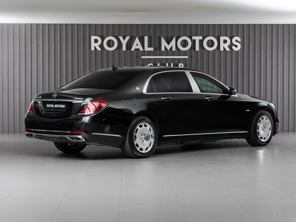 2018 Mercedes-Benz Maybach S-Класс S650 Guard I (X222) Рестайлинг, чёрный - вид 3